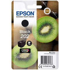 Epson 202 Original Standard Capacity BLACK Ink Cartridge C13T02E14020 (6.9 ml)
